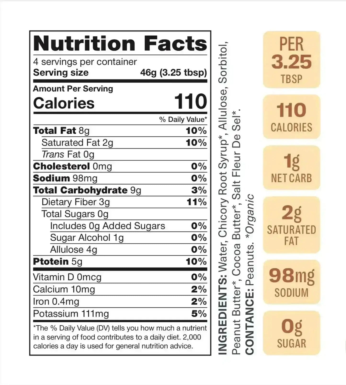 Sugar Free Peanut Butter Caramel | Flèche Healthy Treats - Flèche Healthy Treats