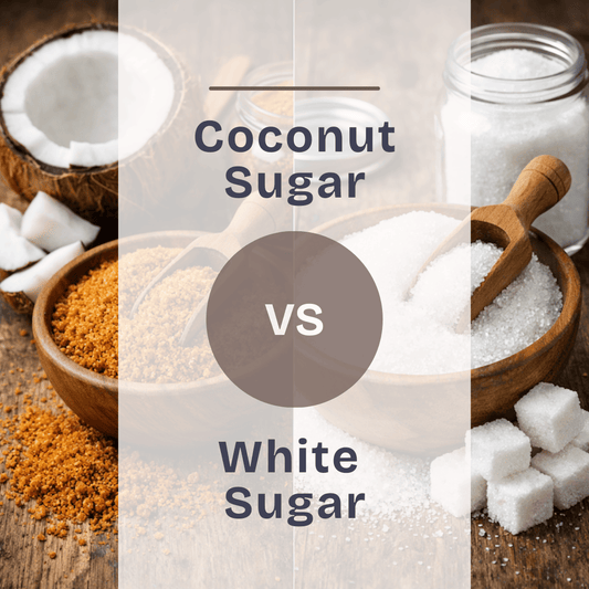Coconut sugar VS White sugar