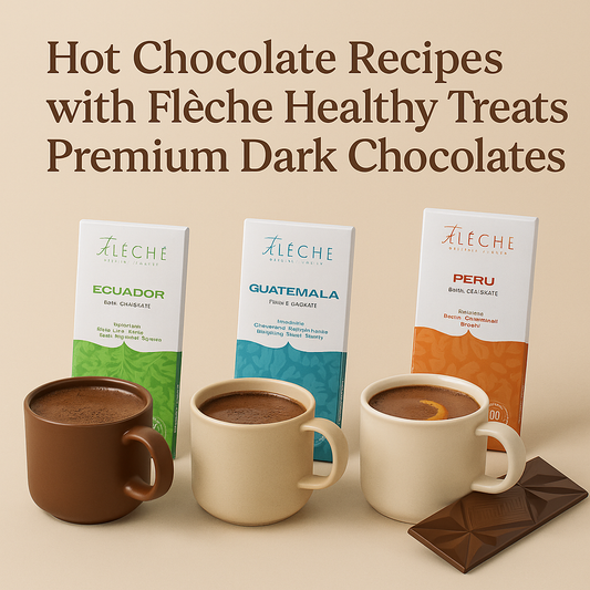 🍫 Hot Chocolate Recipes with Flèche's Premium Dark Chocolates