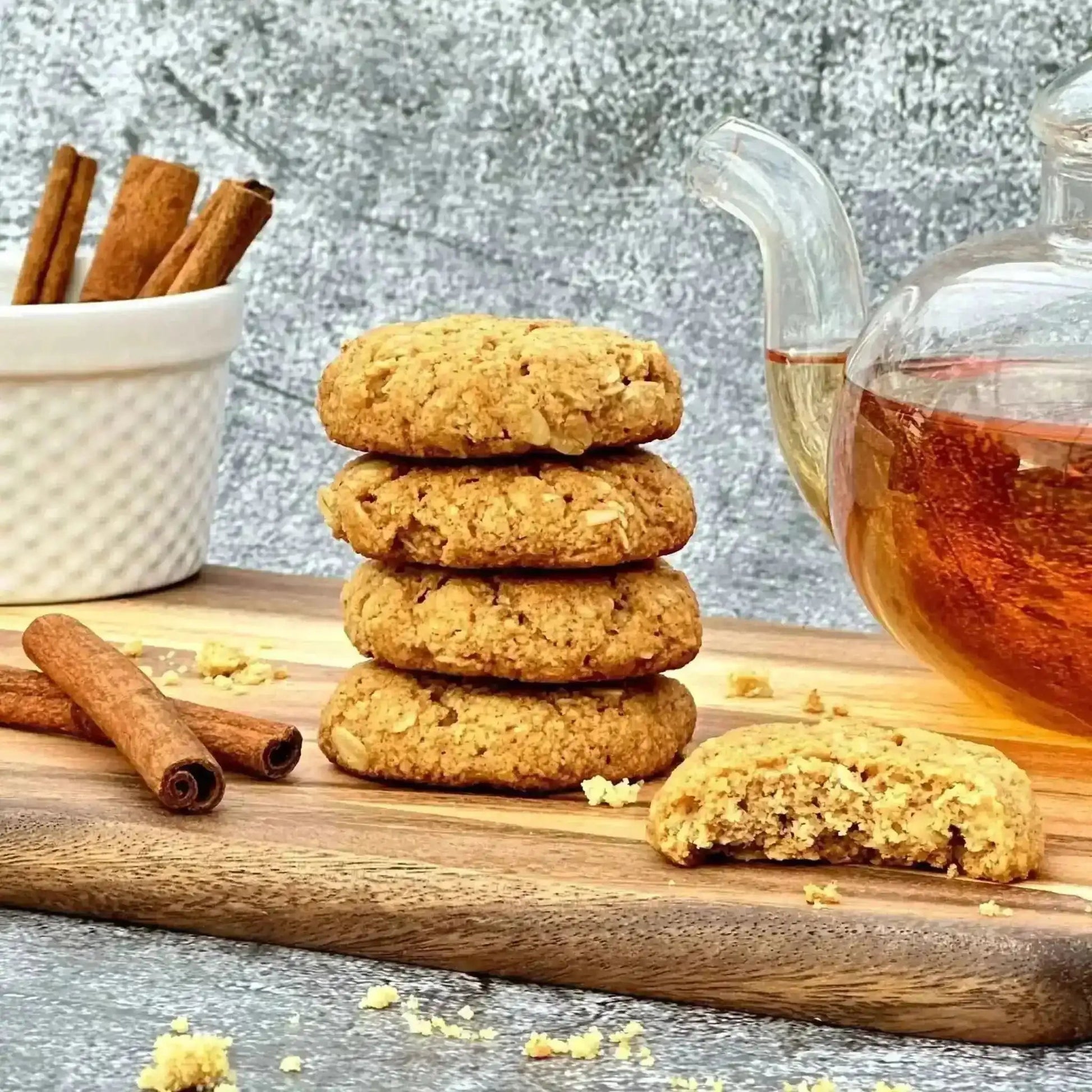 Flèche 3 - Bag Cookie Bundle | Sugar - Free Lemon, Almond & Gluten - Free Oatmeal - Flèche Healthy Treats