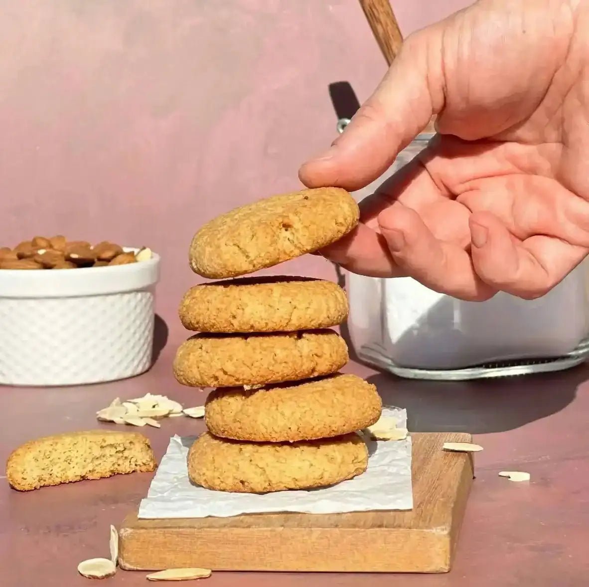 Flèche 3 - Bag Cookie Bundle | Sugar - Free Lemon, Almond & Gluten - Free Oatmeal - Flèche Healthy Treats