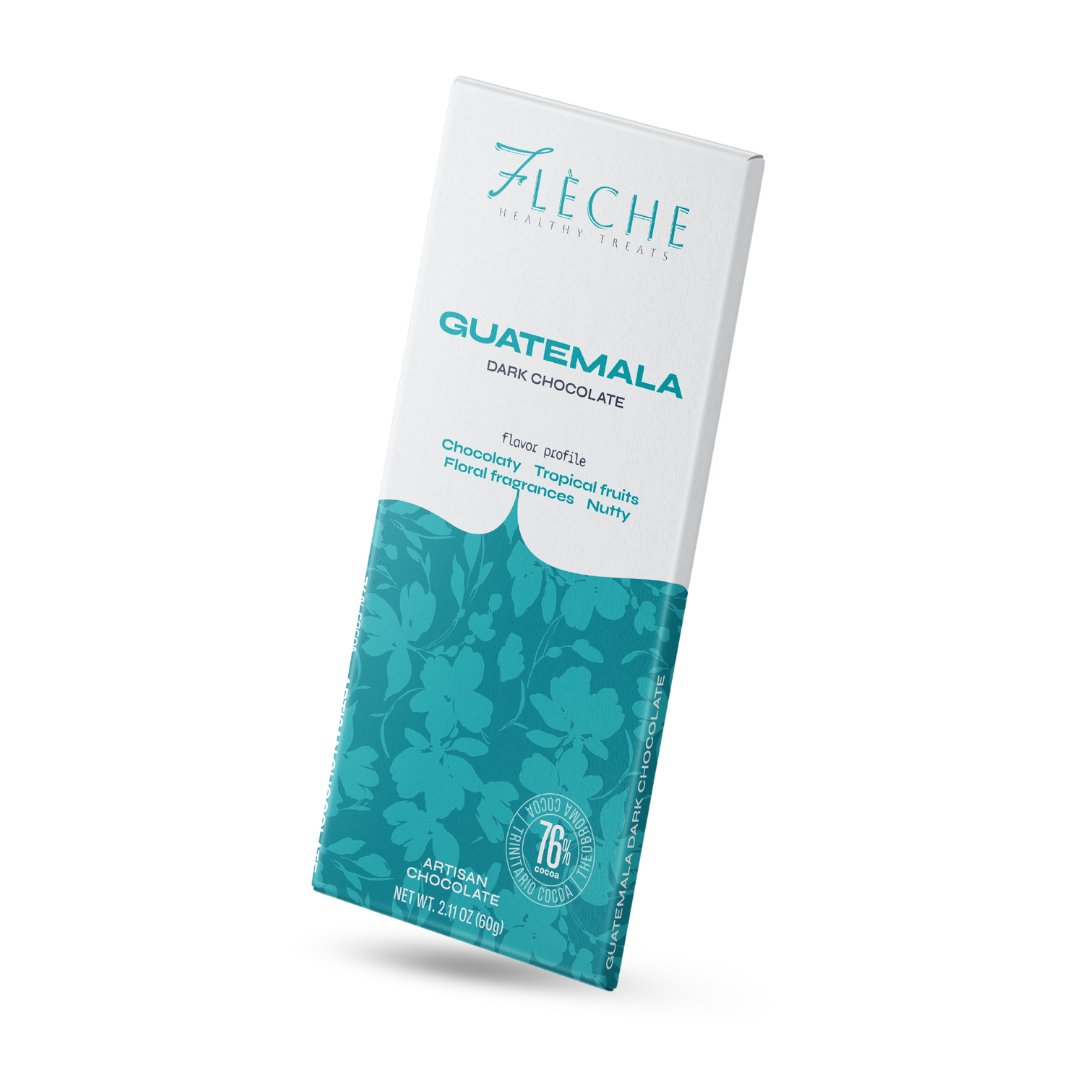 Fleche Healthy Treats Guatemala Dark Chocolate – Savor the Essence of Guatemalan Cacao - Fleche Healthy Treats