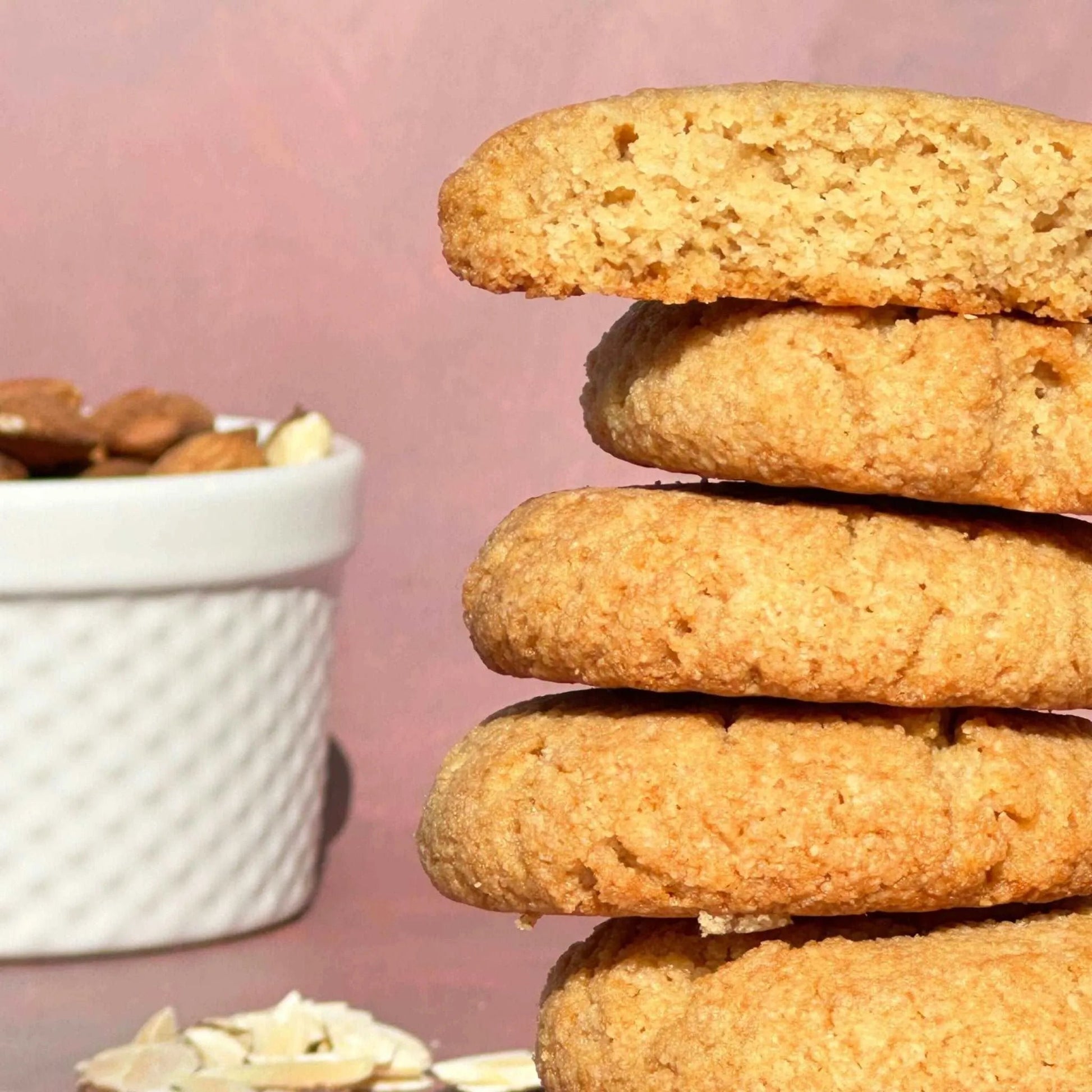 Gluten Free Almond Cookies | Flèche Healthy Treats - Flèche Healthy Treats