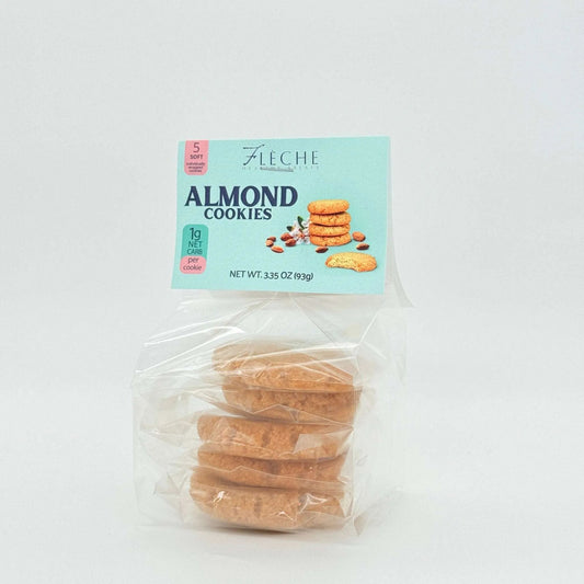 Gluten Free Almond Cookies | Flèche Healthy Treats - Flèche Healthy Treats