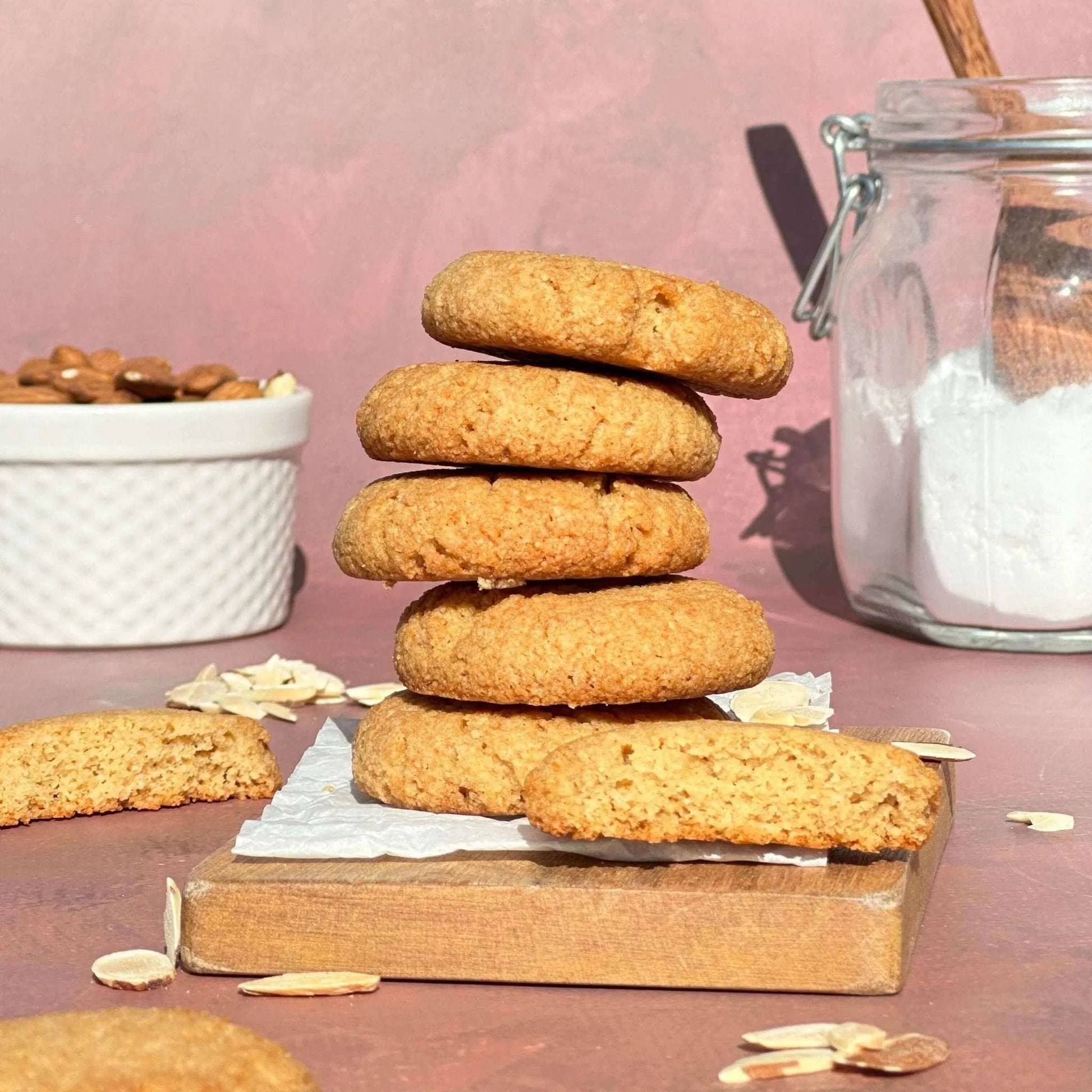 Gluten Free Almond Cookies | Flèche Healthy Treats - Flèche Healthy Treats