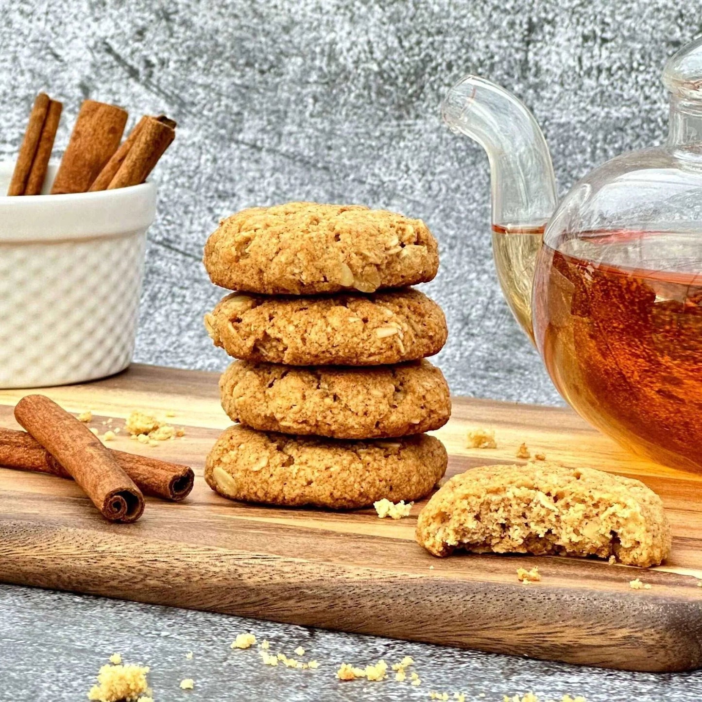 Gluten Free Oatmeal Cookies I Flèche Healthy Treats - Flèche Healthy Treats