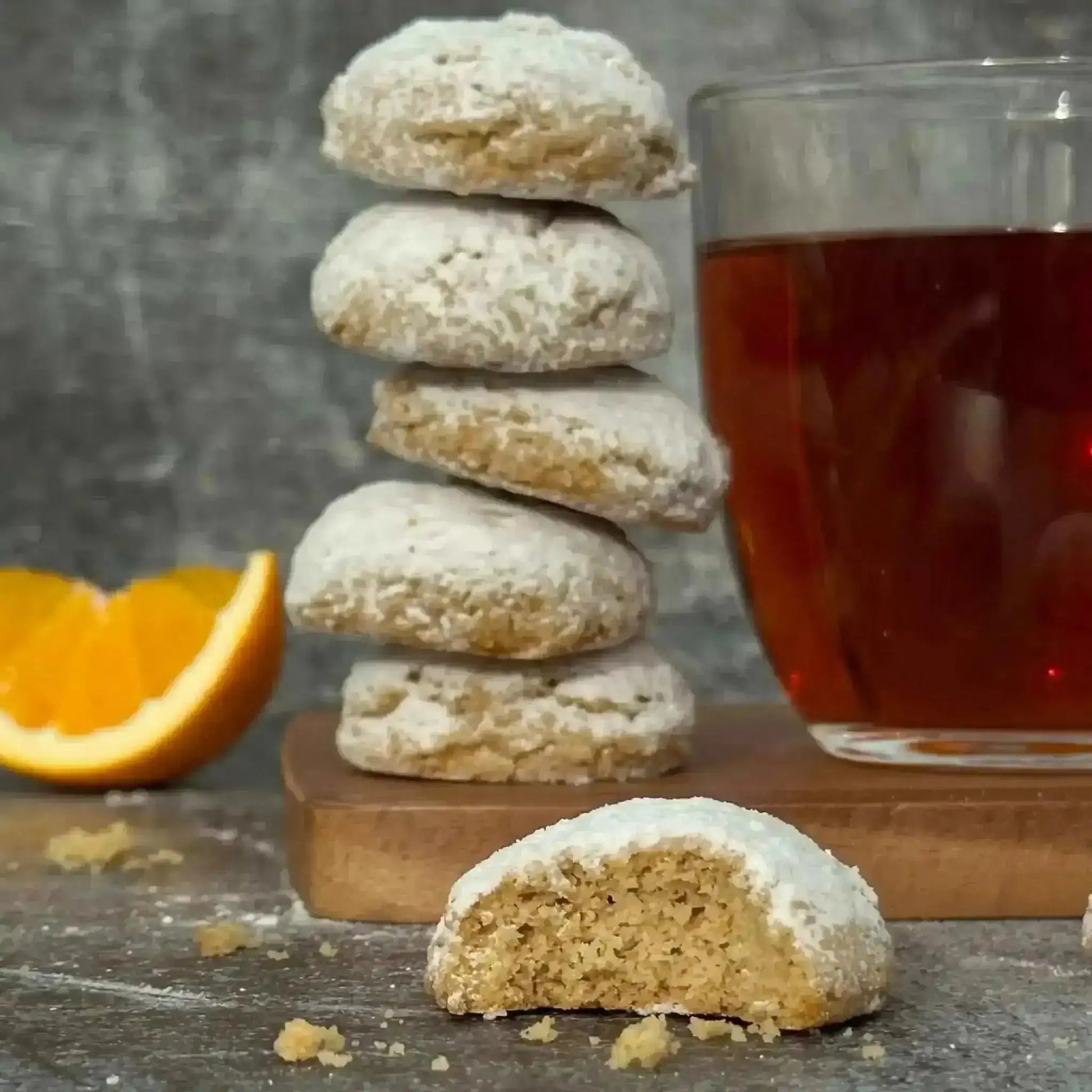 Gluten Free Orange Cookies I Flèche Healthy Treats - Flèche Healthy Treats