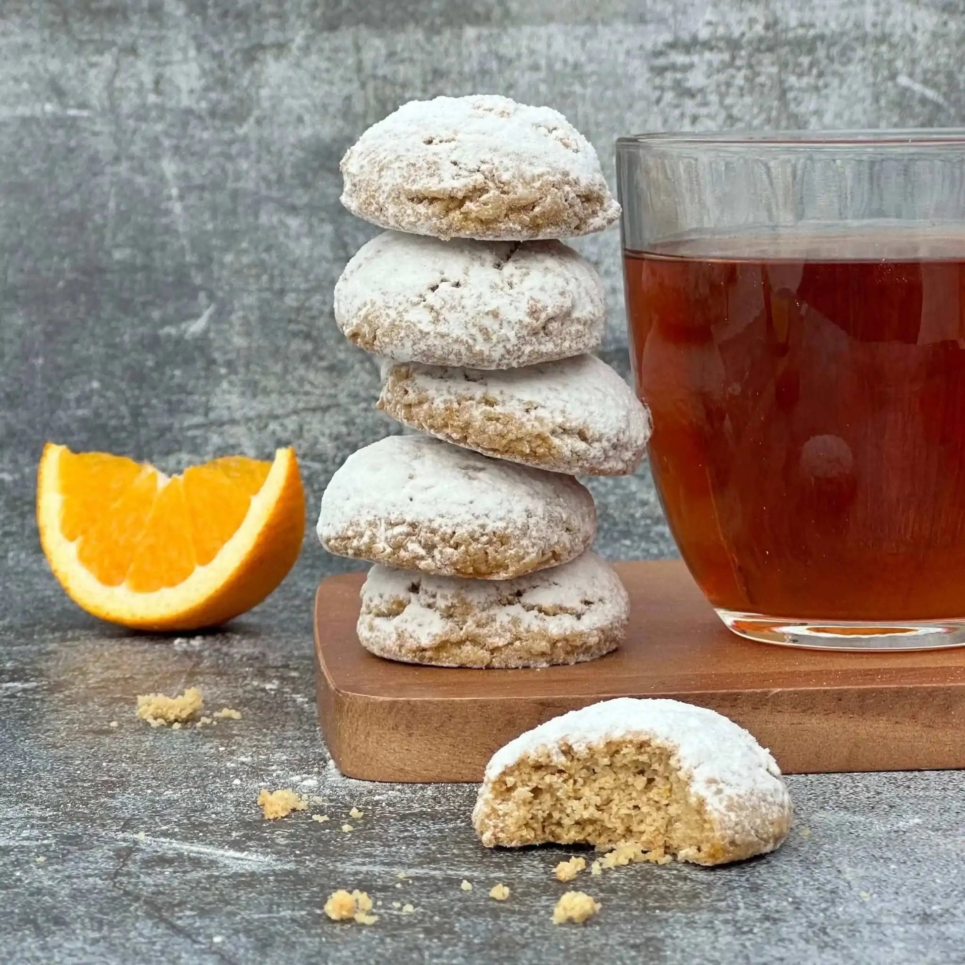 Gluten Free Orange Cookies I Flèche Healthy Treats - Flèche Healthy Treats