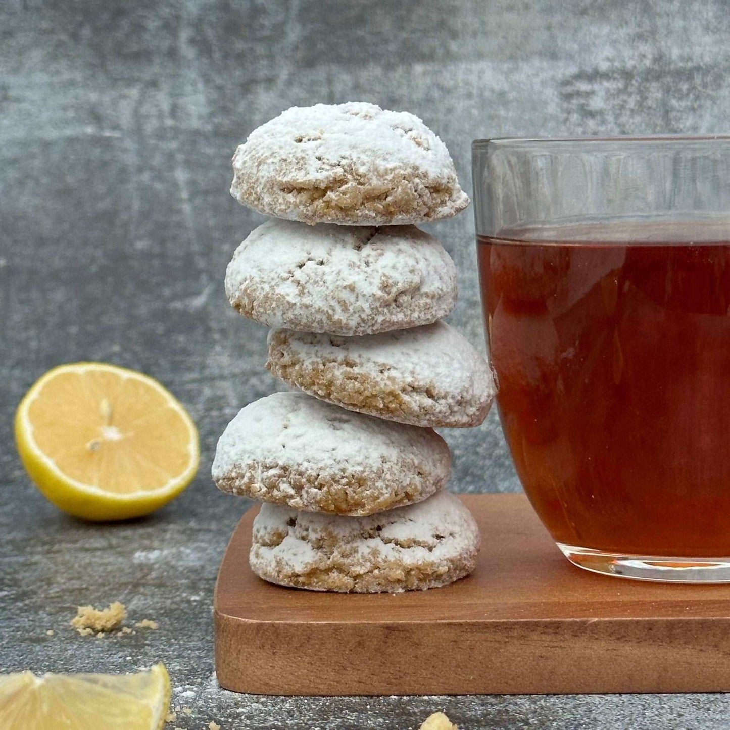 Italian style Lemon and Orange Sugar Free Cookies - Fleche Healthy Treats