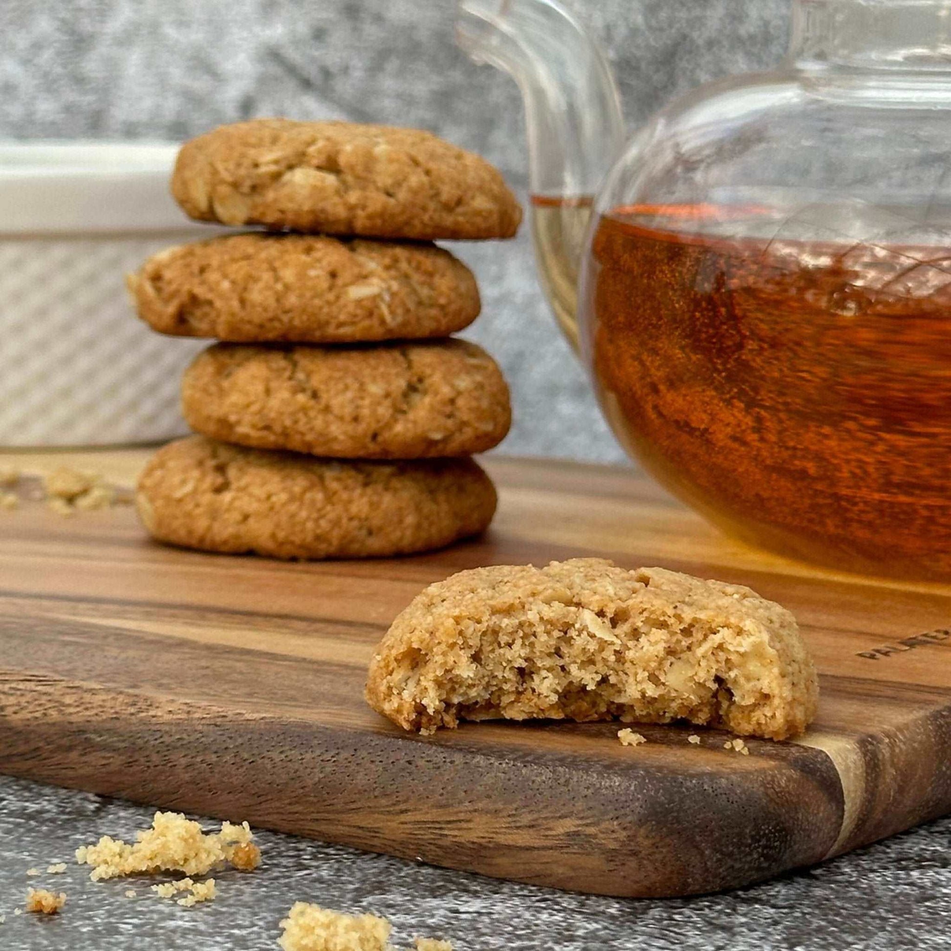 Oatmeal Cookies Sugar Free Dairy Free Gluten Free - Fleche Healthy Treats