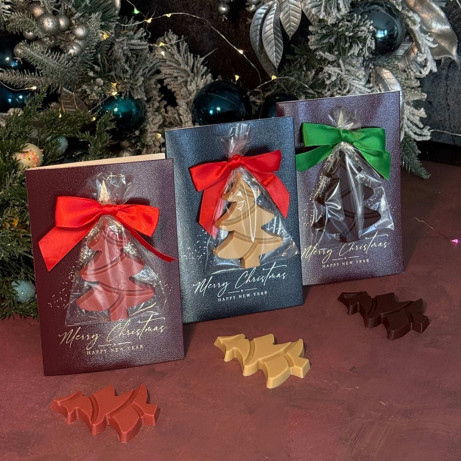 Plant - Based Christmas Chocolate Tree – Sugar - Free Holiday Treat by Flèche Healthy Treats - Flèche Healthy Treats