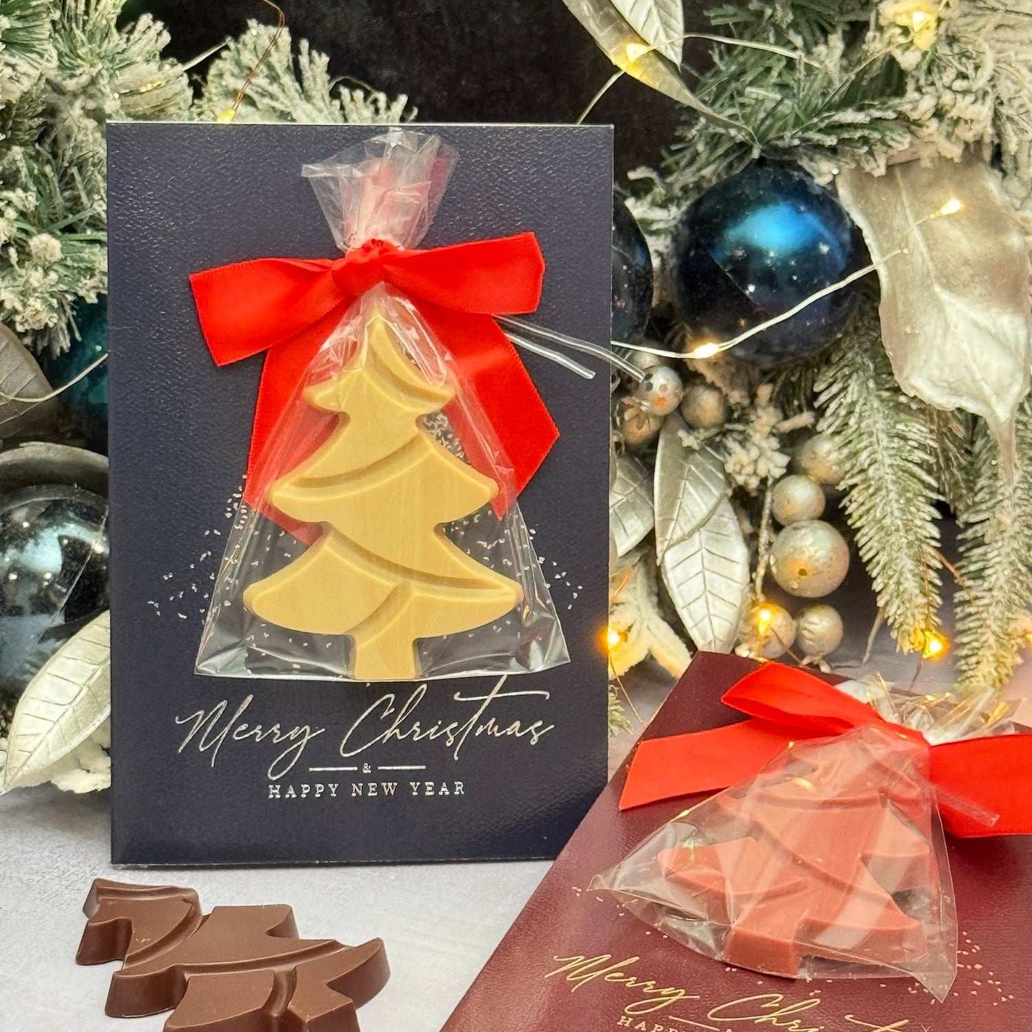 Plant - Based Christmas Chocolate Tree – Sugar - Free Holiday Treat by Flèche Healthy Treats - Flèche Healthy Treats