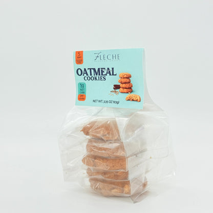 Sugar Free Oatmeal Cookies (Bag of 5 cookies) - Flèche Healthy Treats