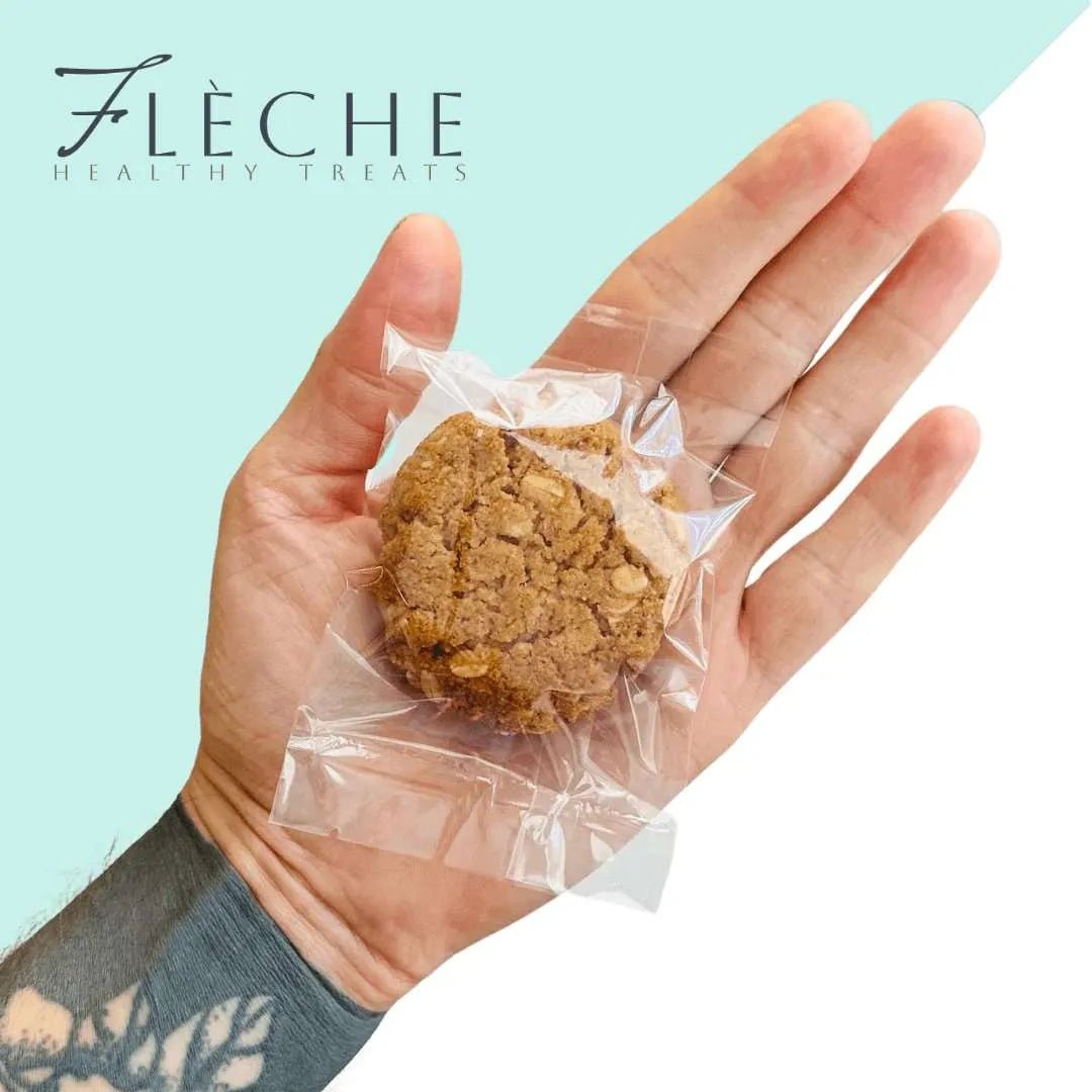 Sugar Free Oatmeal Cookies (Bag of 5 cookies) - Flèche Healthy Treats