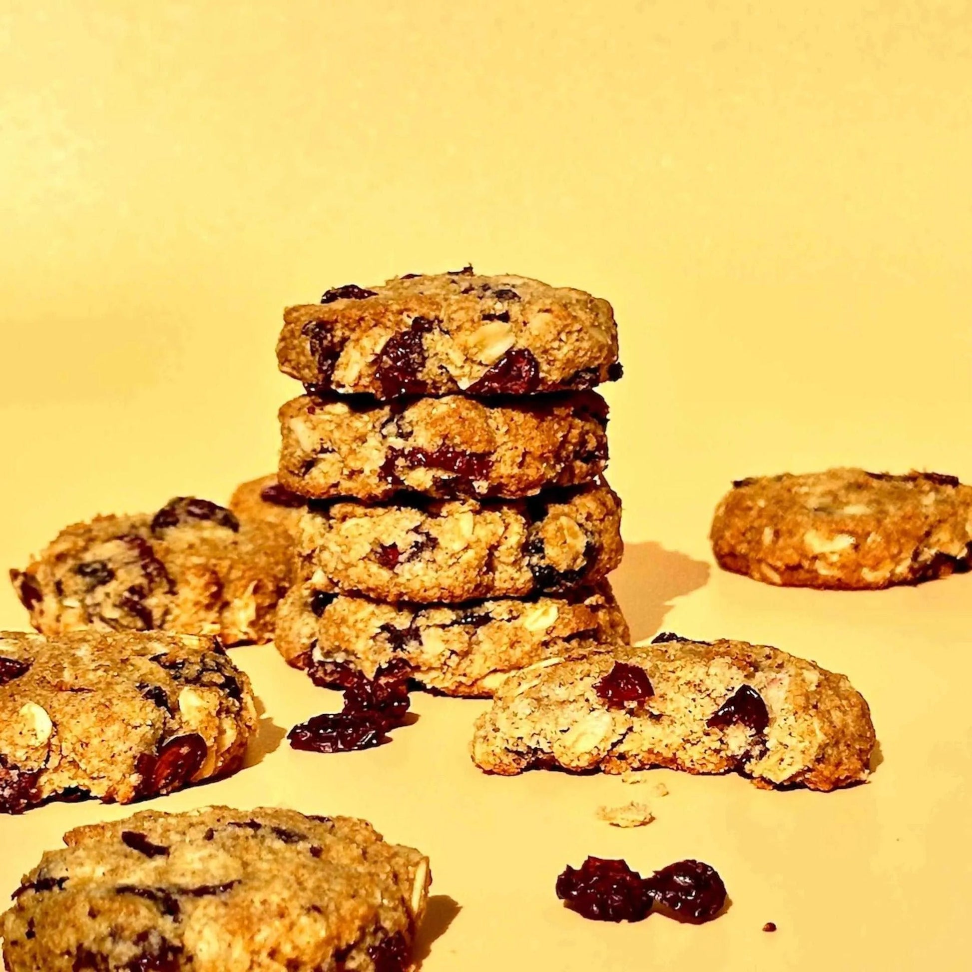 Sugar - Free Oatmeal Cranberry Cookies | Limited Edition - Flèche Healthy Treats