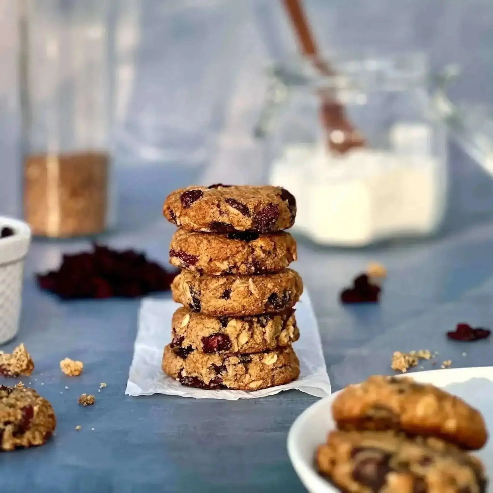 Sugar - Free Oatmeal Cranberry Cookies | Limited Edition - Flèche Healthy Treats