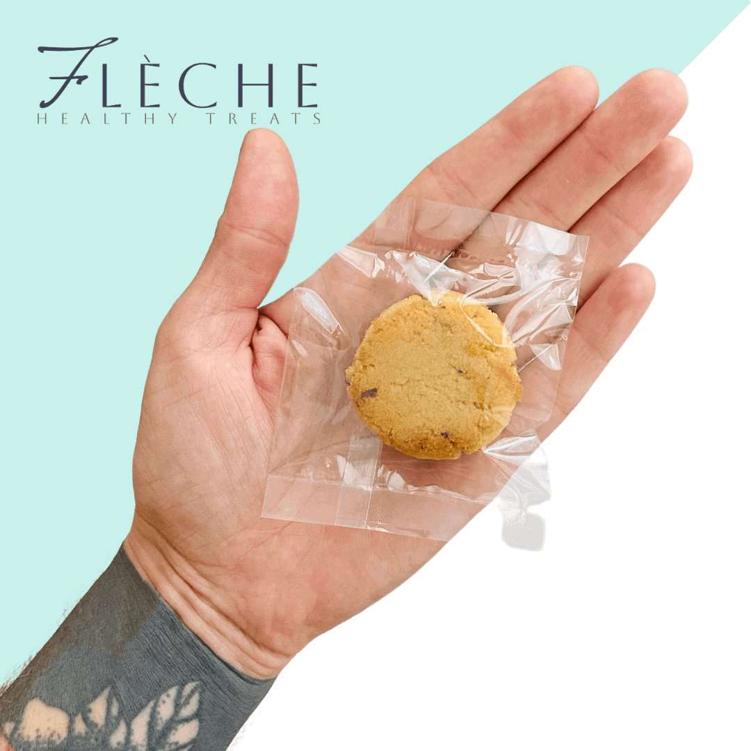 Vegan Lemon Lavender Cookies (Bag of 5 cookies) - Fleche Healthy Treats