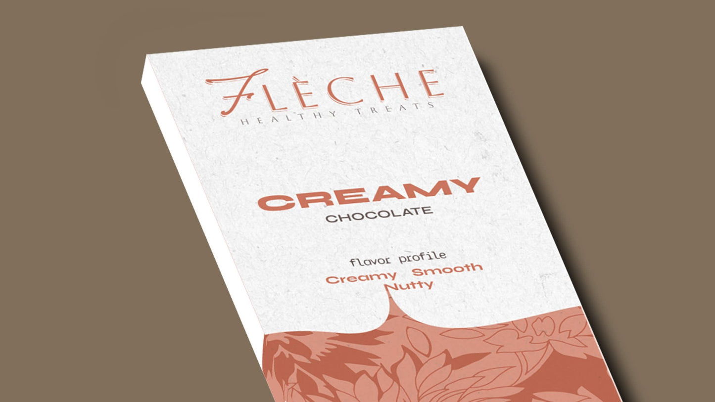 Vegan Sugar Free Creamy Chocolate | Flèche Healthy Treats - Fleche Healthy Treats