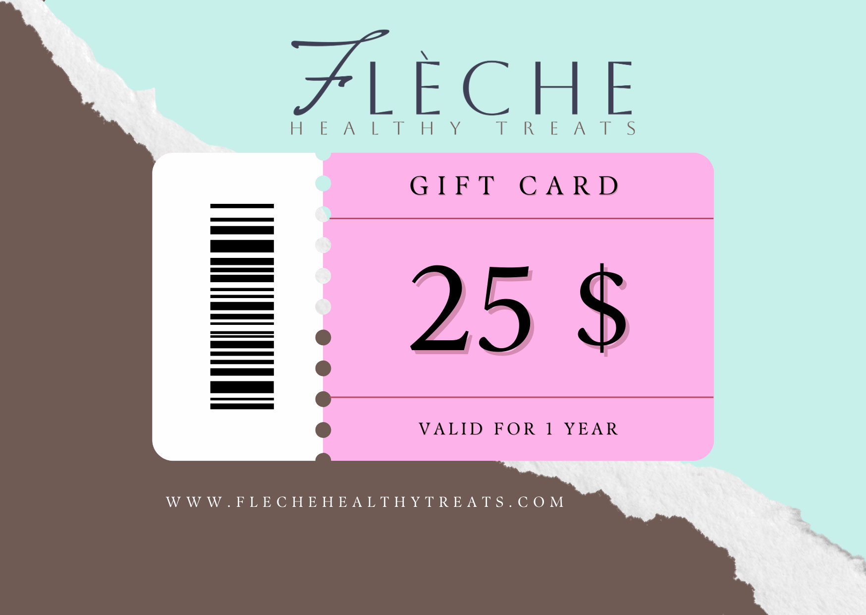 Gift Cards - Delightful and Nutritious Presents - Fleche Healthy Treats
