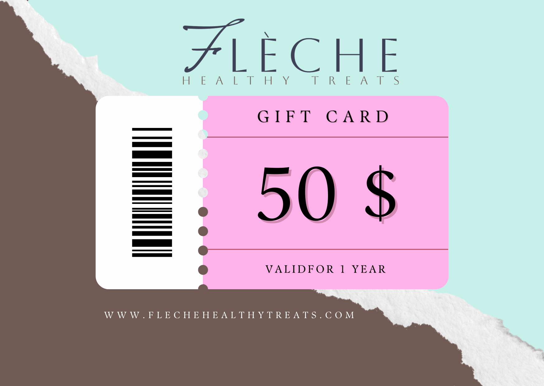 Gift Cards - Delightful and Nutritious Presents - Fleche Healthy Treats
