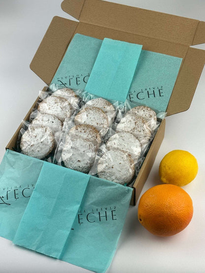 Italian style Lemon and Orange Sugar Free Cookies - Fleche Healthy Treats