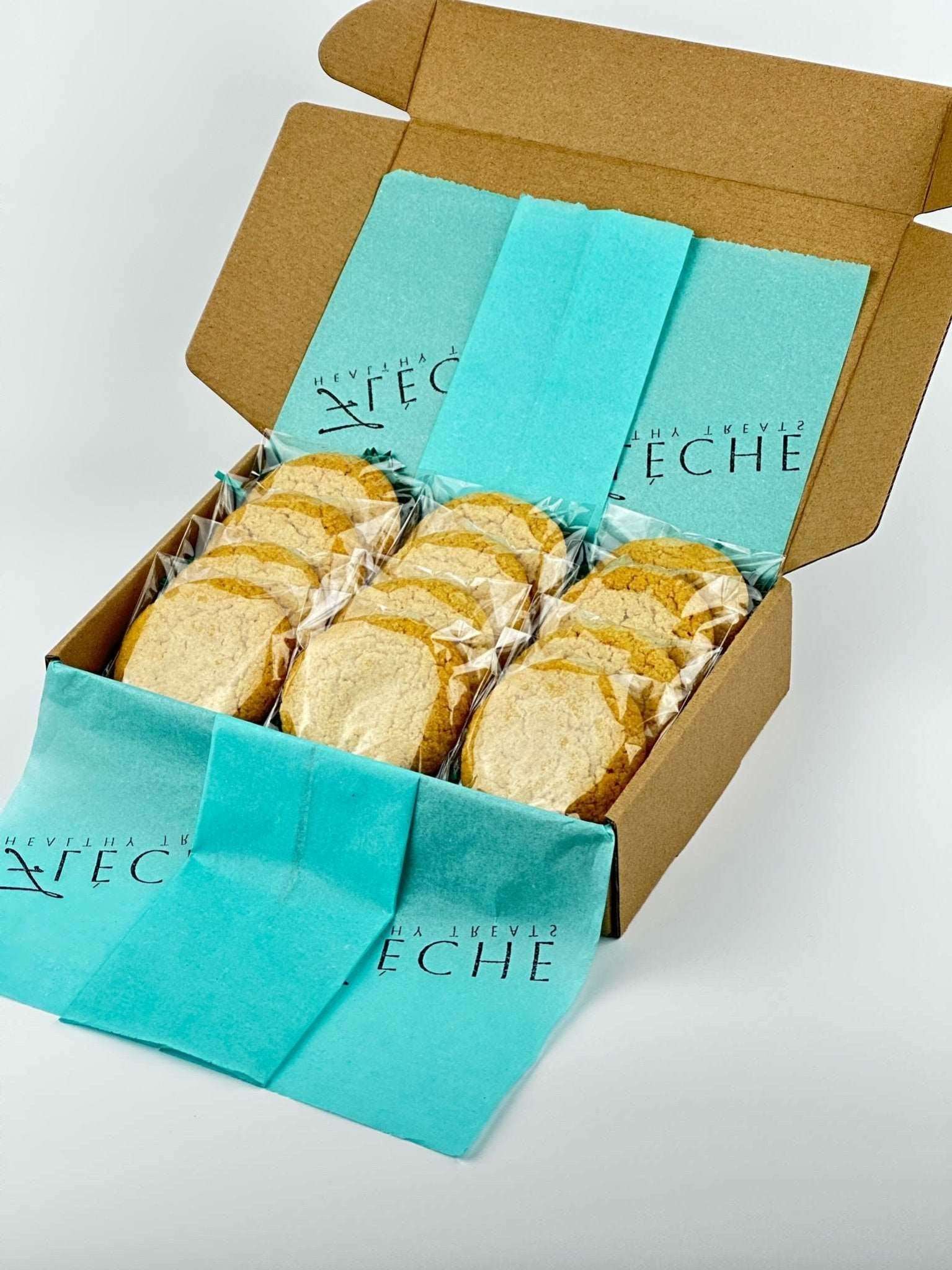 Sugar Free Cholesterol Free Almond Cookies Gift Box - Fleche Healthy Treats