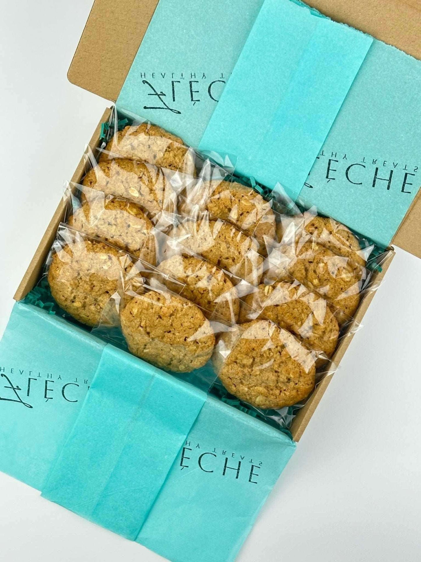 Sugar Free Cholesterol Free Oatmeal Cookies Gift Box - Fleche Healthy Treats